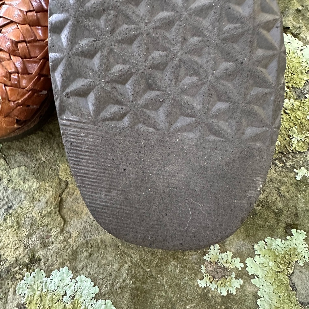 Sunsteps Leather Hand Woven Sandals size 10.5 - Picture 7 of 9